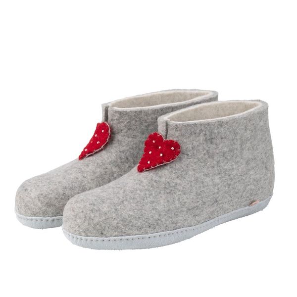Hovedbilde Jubilee Heart Slipper - Grey