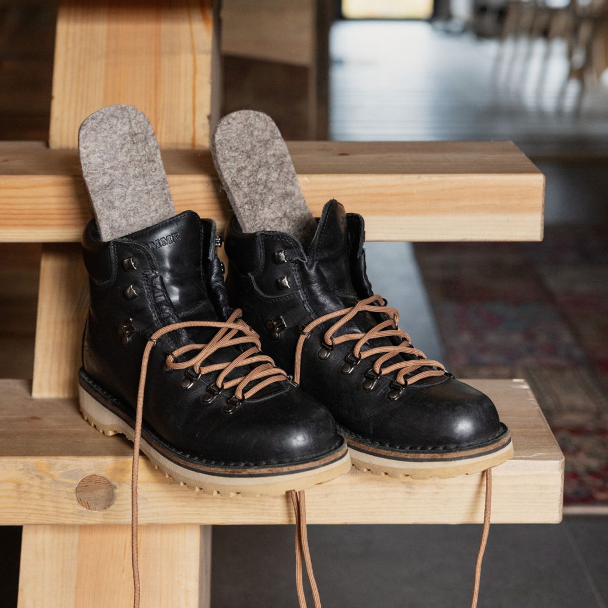 Wool Soles Precut Eco - Natural brown